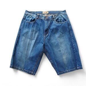 Decibel Vintage Y2K Streetwear‎ Medium Wash Denim Shorts Men's 38 x 14